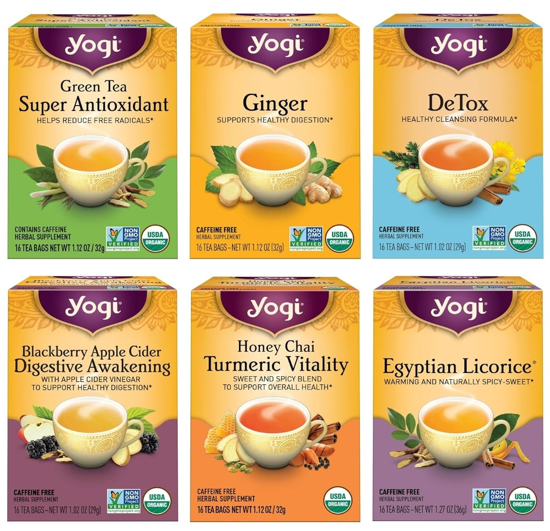 Herbal Tea Detox Variety Pack – Cleanse, Support, and Rejuvenate Naturally