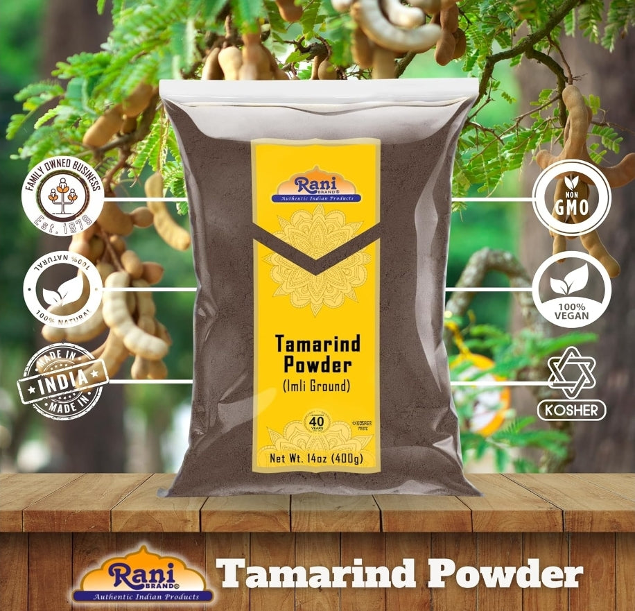 Tamarind Powder 14oz - Natural Vegan Imli Spice