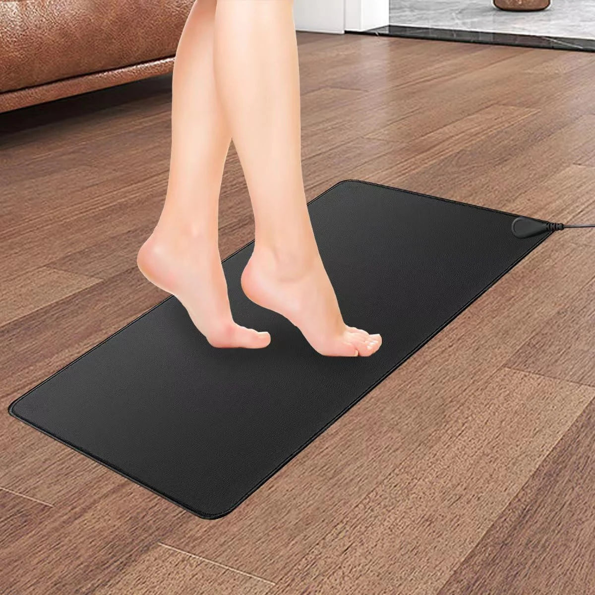 Grounding Sleep & Foot Mat – Improve Sleep, Reduce Inflammation, and Relieve Stress with Natural Earth Therapy