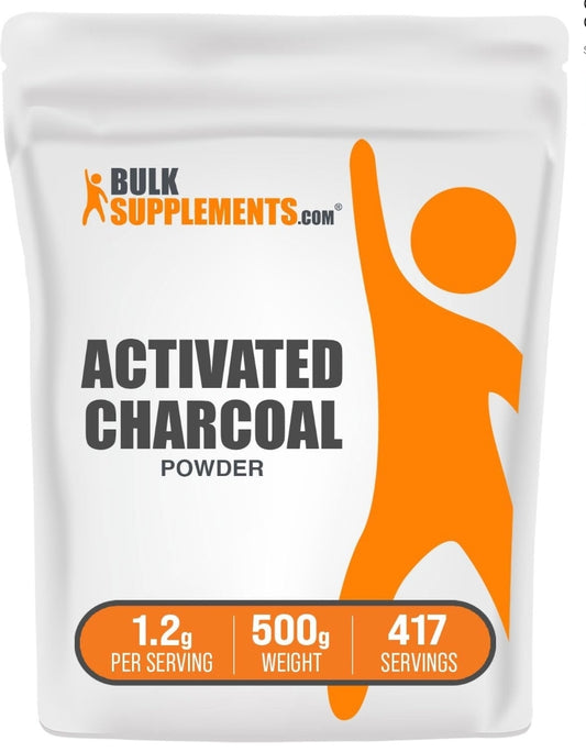 Coconut Activated Charcoal Powder 8oz - Detox & Whitening